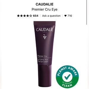 Caudalie Premier Cru Anti-Aging Eye Cream for Fine Lines and Wrinkles 5ML